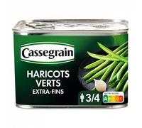Haricots Verts Extra Fins Cuilles Et Rangés Main 390G|Cassegrain|(Lot De 2)|Best Deal