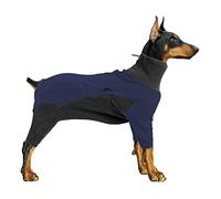 Harikaji Manteau pour chien par temps froid, pyjama chaud à 4 pattes pour animal domestique - Chandail d'hiver doux pour chien - Vêtements pour animaux de compagnie - Combinaisons extensibles et