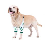Harikaji Protège-coude pour chien, coudières avec coussinet en maille pour chiens de taille moyenne et grande pour éviter le léchage des plaies (voiture, L)