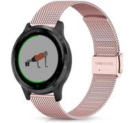 Harikiri 18mm Métal Bracelet pour Garmin Venu 3S/2S/Vivoactive 4S/3S,Forerunner 265S/255S/255S Music,Fossil Women's Gen 6 42mm/5E 42mm/Women's Gen 4 Sport