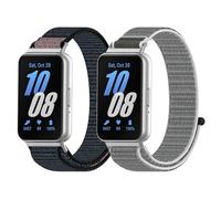Harikiri 2 Lot Bracelet Compatibles avec Samsung Galaxy Fit 3, Bracelet Sport Nylon pour Homme et Femme