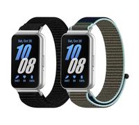 Harikiri 2 Lot Bracelet Compatibles avec Samsung Galaxy Fit 3, Bracelet Sport Nylon pour Homme et Femme