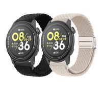 Harikiri 2 Lot Bracelet Magnétiques Tissés Compatibles avec COROS PACE 3/APEX 2 PRO/APEX PRO/APEX 46 mm pour Hommes et Femmes, Respirants et Réglables (Multicolores)
