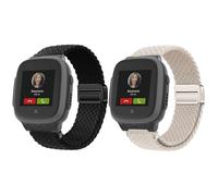 Harikiri 2 Lot Bracelet Magnétiques Tissés Compatibles Avec XPLORA X5/XGO3/XGO2, Respirants, Réglables, Adaptés aux Enfants (multicolores)