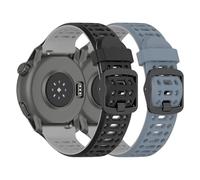 Harikiri 2 PièCes Bracelets Compatible avec Coros Pace 4/3/Apex 2 Pro/Apex Pro/Apex 46mm, Bracelet Silicone Sport pour Femme Homme