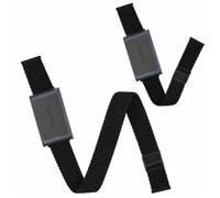 Harikiri 2 Pièces Compatible avec Amazfit Helio Bracelet Nylon Extensible à Attache Rapide pour Cheville Poignet, pour Garmin Venu 3/4 45mm/Venu 2 Vivoactive 4, Forerunner 255/265 pour Hommes Femmes