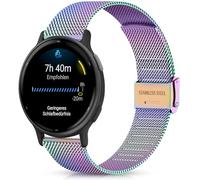 Harikiri 20mm Métal Bracelet pour Garmin Vivoactive 5/3,Garmin Venu/2 Plus/Venu Sq/Sq 2/Sq Music/Sq 2 Music/Vivomove/Vivomove HR/Luxe 42mm