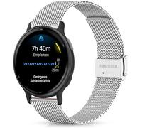 Harikiri 20mm Métal Bracelet pour Garmin Vivoactive 5/3,Garmin Venu/2 Plus/Venu Sq/Sq 2/Sq Music/Sq 2 Music/Vivomove/Vivomove HR/Luxe 42mm
