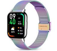 Harikiri Métal Bracelet Compatibles avec Popglory P66,22mm Bracelet pour NerunsaP66D,DonertonT50S/T50H,TOOBUR/ENOMIR/Yoever/Gydom/Poounur/RUIMEN IDW13/IDW16/IDW18/IDW19/BW0/LW51/LW11/LW83