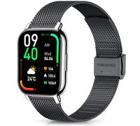 Harikiri Métal Bracelet Compatibles avec Popglory P66,22mm Bracelet pour NerunsaP66D,DonertonT50S/T50H,TOOBUR/ENOMIR/Yoever/Gydom/Poounur/RUIMEN IDW13/IDW16/IDW18/IDW19/BW0/LW51/LW11/LW83