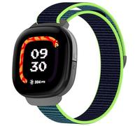 Harikiri Nylon Bracelet Compatible avec Fitbit Ace LTE Bracelet Sport Respirant Remplacement, Bracelet Nylon Souple Réglable Solo Loop pour Google Ace LTE