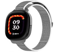 Harikiri Nylon Bracelet Compatible avec Fitbit Ace LTE Bracelet Sport Respirant Remplacement, Bracelet Nylon Souple Réglable Solo Loop pour Google Ace LTE