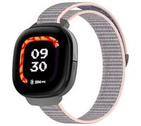 Harikiri Nylon Bracelet Compatible avec Fitbit Ace LTE Bracelet Sport Respirant Remplacement, Bracelet Nylon Souple Réglable Solo Loop pour Google Ace LTE