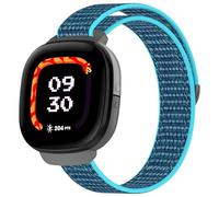 Harikiri Nylon Bracelet Compatible avec Fitbit Ace LTE Bracelet Sport Respirant Remplacement, Bracelet Nylon Souple Réglable Solo Loop pour Google Ace LTE