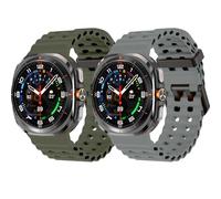 Harikiri Sport Bracelet Compatible avec Samsung Galaxy Watch Ultra 47 mm, Bracelet Silicone Souple pour Femme et Homme