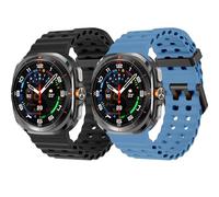 Harikiri Sport Bracelet Compatible avec Samsung Galaxy Watch Ultra 47 mm, Bracelet Silicone Souple pour Femme et Homme