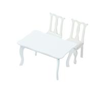 Harilla 1:12 Table et Chaise de Maison de poupée Set Fitend Jouer Jouet Bricolage, Ornement, Classique, Meubles Miniatures Toys Hobby Artisanat pour Filles