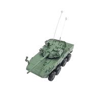 Harilla 1:72 Échelle Tracked Crawler Chariot Armored Tank Model Crafts DIY Armored Vehicles Miniature for Collection Table Scene Keepsake Boys Adults, VERT