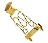 Harilla 1 Ensemble Chevalet Trapèze Guitare Électrique Muni d'Un Cadre Cordier Six Cordes Pièce de Rechange pour Guitare Semi-caisse Accessoire pour, Doré