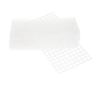 Harilla 10 Pièces Plaque d'Isolation pour Aquarium Base Filtrante Grille de Partition Support Isolant Plastique Robuste Adapté pour Aquariophile Élevage, Semi-Transparent
