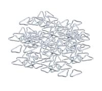 Harilla 100x 38mm Triangle Anneaux Boucle Trampoline Tapis Pièces Accessoires Remplacement