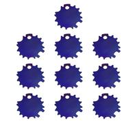 Harilla 10pcs cisaillement et ciseaux Outil de réglage de la vis de vis universelle des outils de réparation robustes faciles à utiliser, Violet
