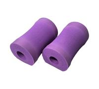 Harilla 2 Pièces Push Up Pads Bloc Mousse Soutien Poignet Grip Stable Barres Push Up Accessoires Pilates Adaptés pour Séances de Sport Entraînement, Violet