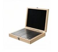 Harilla 28 Pièces Blocs Calage Parallèles Durcis avec Bords Rectifiés et Rangement Organisé pour Support d'Ébauches et Usinage Métaux, 28 Pièces 150x6