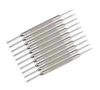 Harilla 2X 10pcs Bande de Montre Outil de Réparation de Décapant de Broche Ouvreur de Barre de Ressort à Double Extrémité