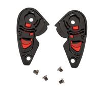 Harilla 2X Support de visière de Casque, Plaque de Base, pièces de Rechange, Fixation Facile à Installer, Accessoire Robuste, Noir pour QK111