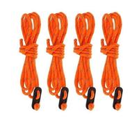 Harilla 2X Tente Guy Line Camping Réfléchissant Cordon Guide Cordes Paracorde 2m Orange