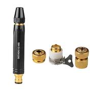 Harilla 3 Pièces Raccord Fileté Adaptateur Rapide 1/2 Pouce Connecteur Mâle Alliage Étanche pour Nettoyage Voiture Maison Jardin Animaux