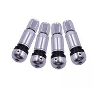 Harilla 4 Pièces Embouts de Tige de Valve de Pneu en Alliage D'Aluminium pour Jantes Tubeless avec Capuchons Antipoussière Remplacement Universel Entretien FA, 6 pièces