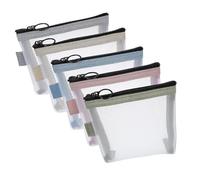 Harilla 5pcs Mini Pochette à Fermeture éclair Portable Case cosmétique Sac de Maquillage de beauté Pratique Petit kit de Pouche de Stockage pour