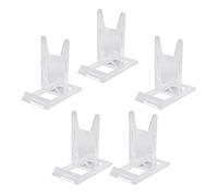 Harilla 5pcs présentoir en Plastique Support de présentoir de chevalet Support de Support de Support de DVD