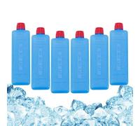Harilla 6pcs Refroidissement Ice Packs Ice Coloser Blocs Portable FEAK PRÉPENCE pour LA Sag Cool Reusable Bleu pour LA Place de RADI