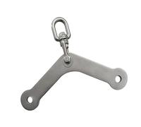 Harilla Accessoire de Musculation en Acier Inoxydable pour Appareil de Fitness avec poulie Basse