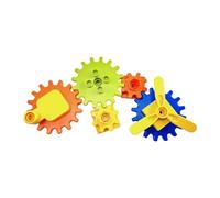 Harilla Accessoires de tableau d'activités, jouet de, jeux d'apprentissage préscolaire, motricité fine, roue dentée, tableau sensoriel pour