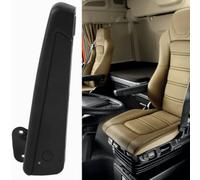 Harilla Accoudoir de Siège Réglable Voiture Auto Camion Repose Bras Ajustable Pivotant avec Support de Montage et Garniture PU, Accoudoir De Siège De Voiture Réglable, Côté Gauche