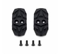Harilla Adaptateur de Pédale de Vélo Couvre-Cales Semelle Plaque Convertisseur Antidérapant Nylon Structure Légère Forme Fixation Stable Adapté à la Marche
