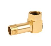 Harilla Adaptateur de Tuyau D'arrosage, Connecteur Coudé Rotatif pour Jardin, Camping, Cour