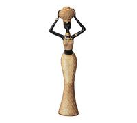 Harilla africaine, sculpture artisanale en résine, faite à la main, polyvalente, couleur dorée, pour décoration de meuble TV, ornement, Style A