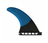 Harilla Aileron de Pouces Aileron Central Dérive Planche Surf Aileron Unique Fibre de Verre Carbone pour Contrôle et Suivi Droit Adapté au Cruising Longue , Bleu , 9 Pouces