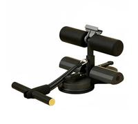 Harilla Appareil Abdominal Dispositif Assisté d'Exercices pour Abdos Machine à Ventouse Stable pour Entraînement Intérieur Station pour Contractions, Noir, Noir Élégant