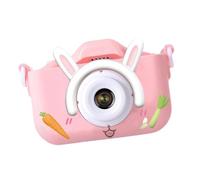 Harilla Appareil Photo pour Garçons et Filles, Jouet pour Tout-petits, Cadeau de Fantaisie, Appareil Photo Vidéo, Appareil Photo Numérique pour Enfants, Appar, lapin rose