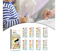 Harilla Aquarelle Peinture Jouet Aquarelle Peinture Livres Dessin Arts Artisanat Faire Art Jeu Couleur Dessin Jouet pour Débutants Artistes Garçons, Style A