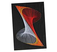 Harilla Artisanat Pin String Art Kits pour Enfants Géométrique 8 Motifs Décor À La Maison À