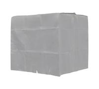 Harilla Bâche Protection pour réservoir d'eau 1000 L, Coupe-Vent, imperméable et légère, résistante aux intempéries, pour Une Utilisation en, Argent