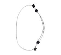 Harilla Bande élastique Confortable pour Rentrer Les Chemises Courtes, Blanc, 120 cm