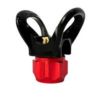 Harilla Base de rechange pour pulvérisateur de peinture sans air, accessoires universels, siège de buse étanche, serrage manuel, installation facile, Rouge